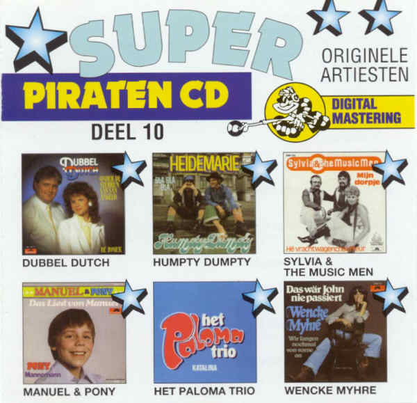 Super Piraten Cd Deel 10 : Front